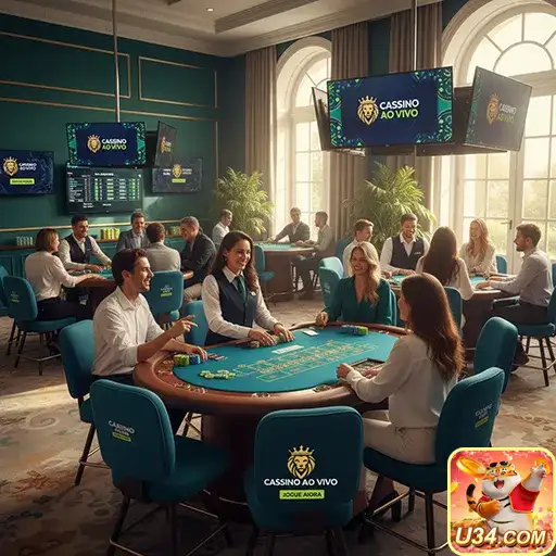 u34 explore imersivo mesas de cassino